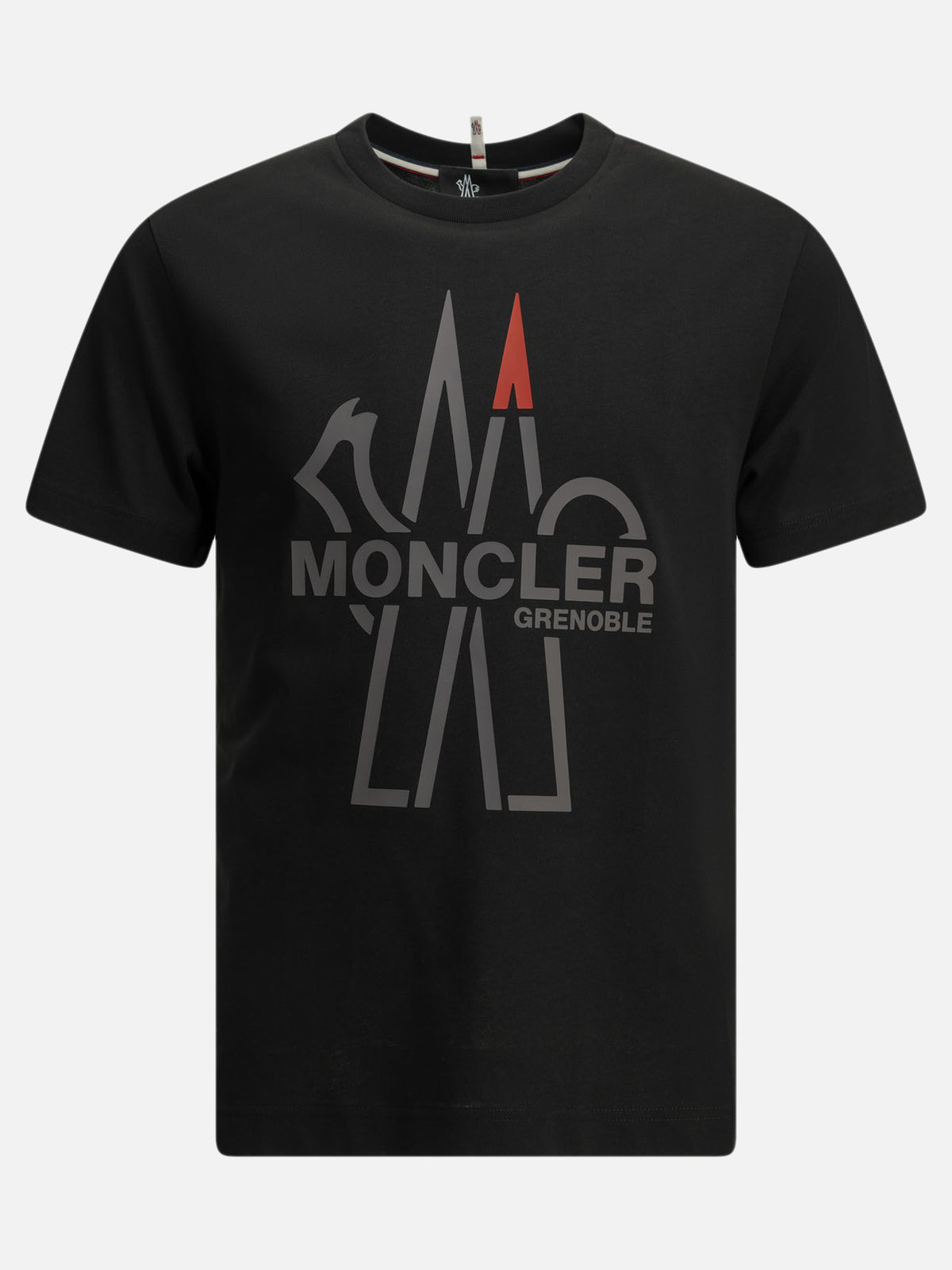 Moncler Grenoble Crewneck T-shirt with logo Black - VIETTI