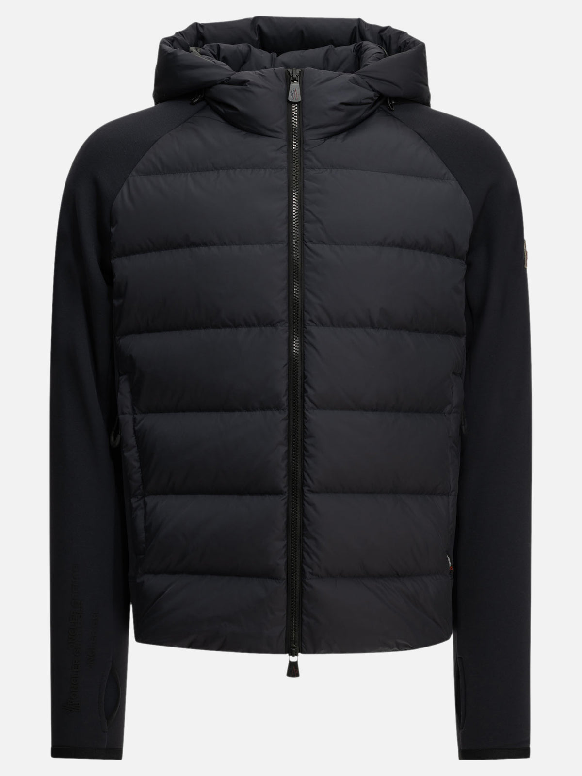 Moncler Grenoble Padded Zip-Up Sweatshirt Blue - VIETTI