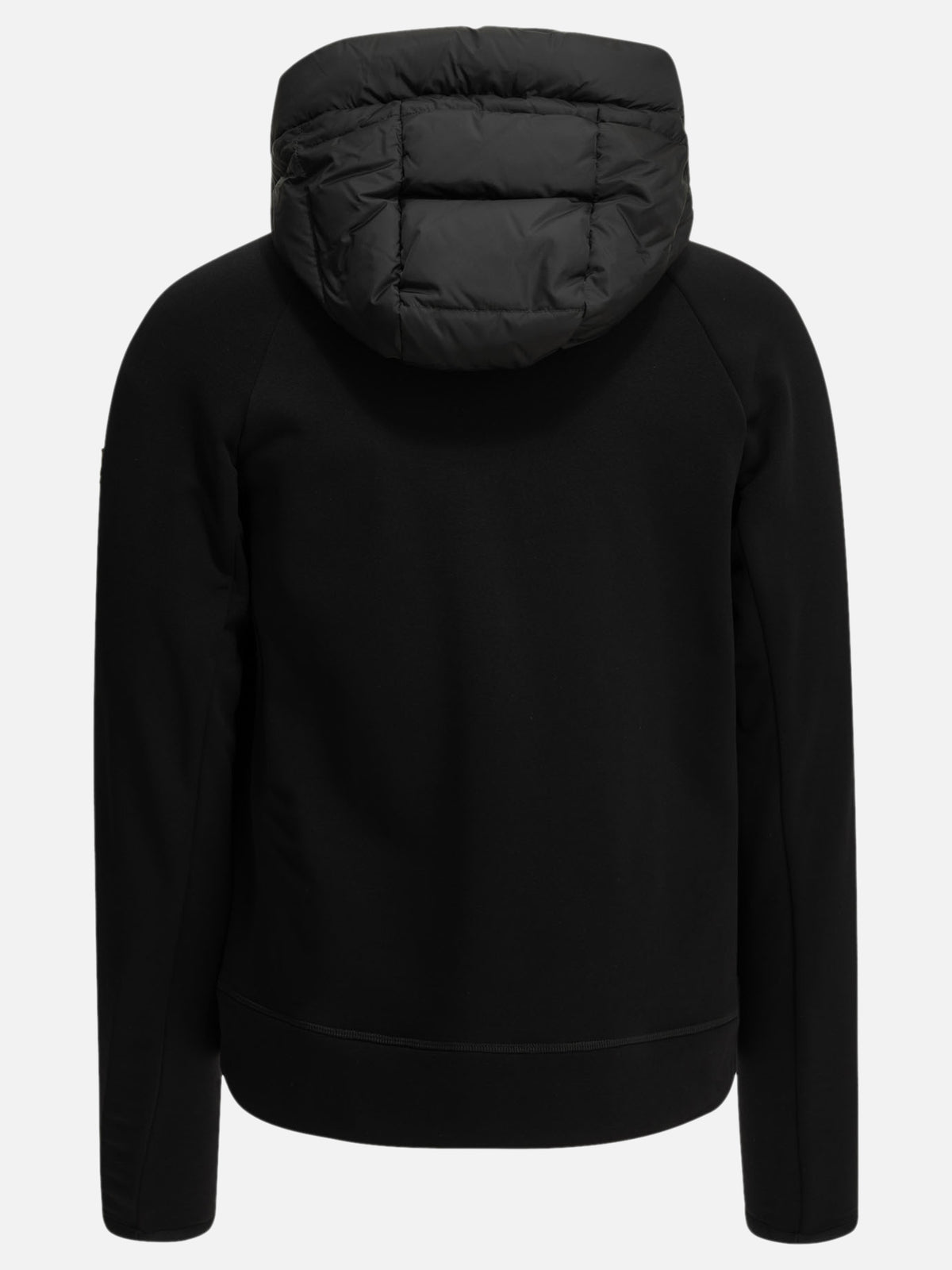 Moncler Grenoble Padded Zip-Up Sweatshirt Black