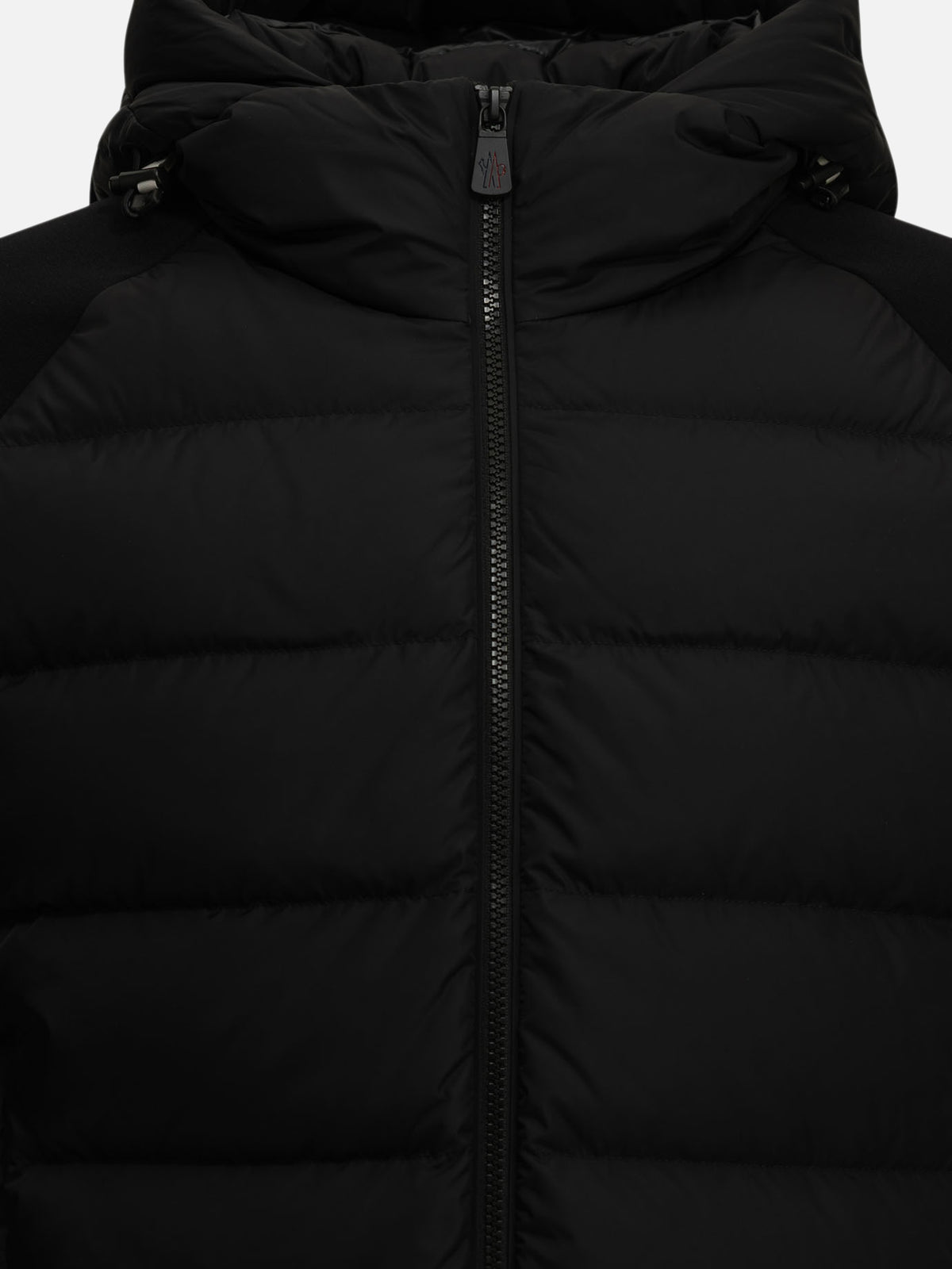 Moncler Grenoble Padded Zip-Up Sweatshirt Black