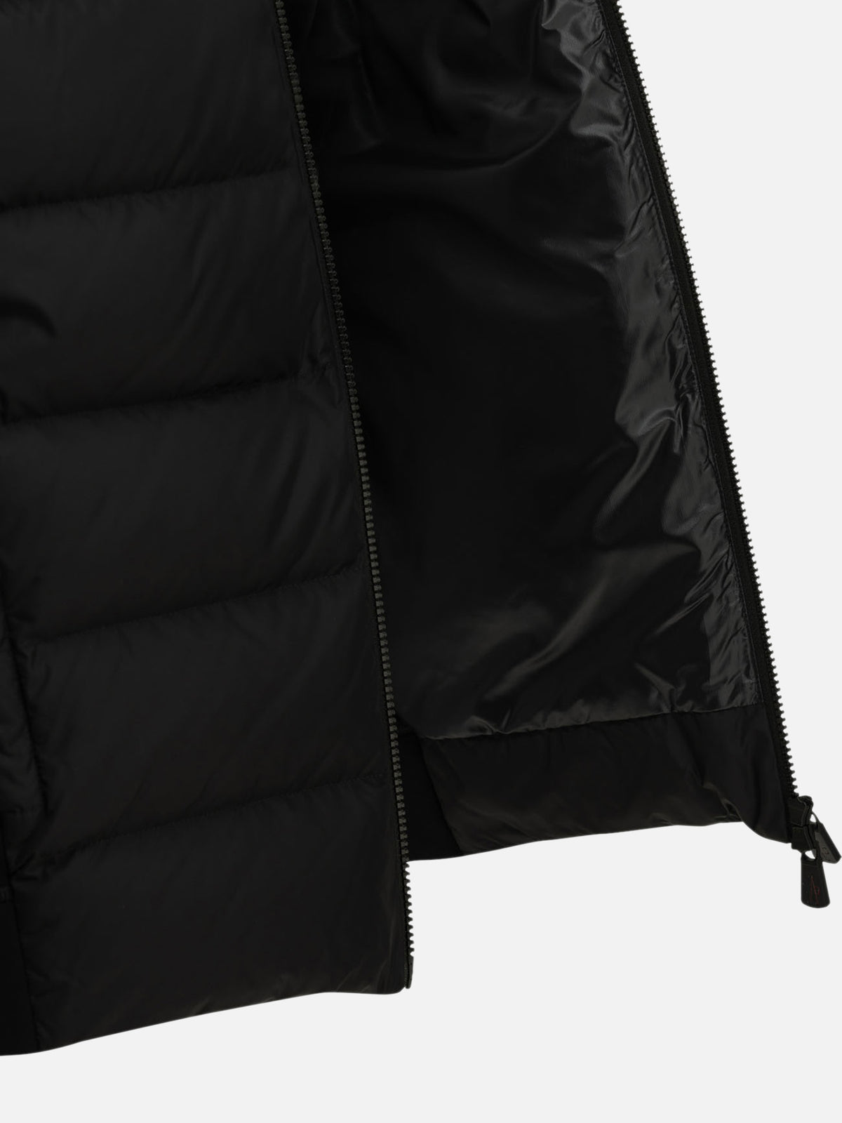 Moncler Grenoble Padded Zip-Up Sweatshirt Black - VIETTI