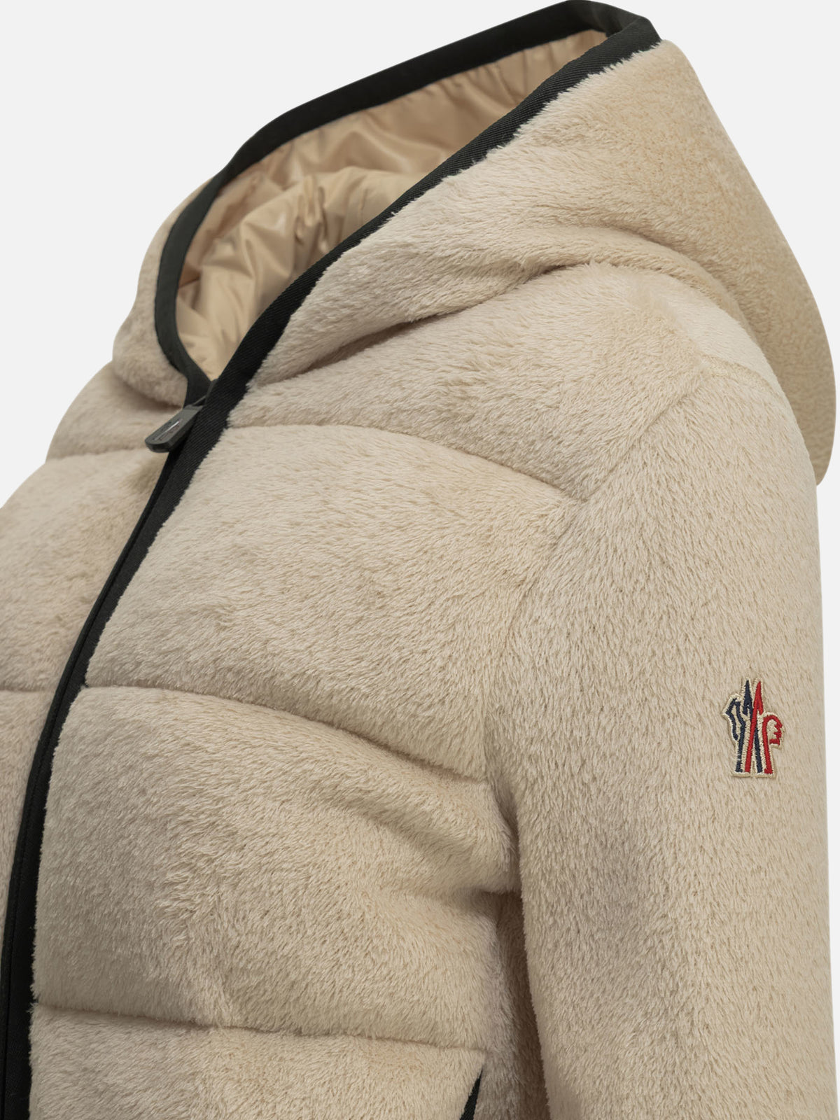 Moncler Grenoble Padded Fleece Jacket Beige - VIETTI