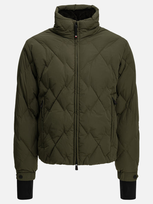 Moncler Grenoble "Bramans" Short Down Jacket Green

