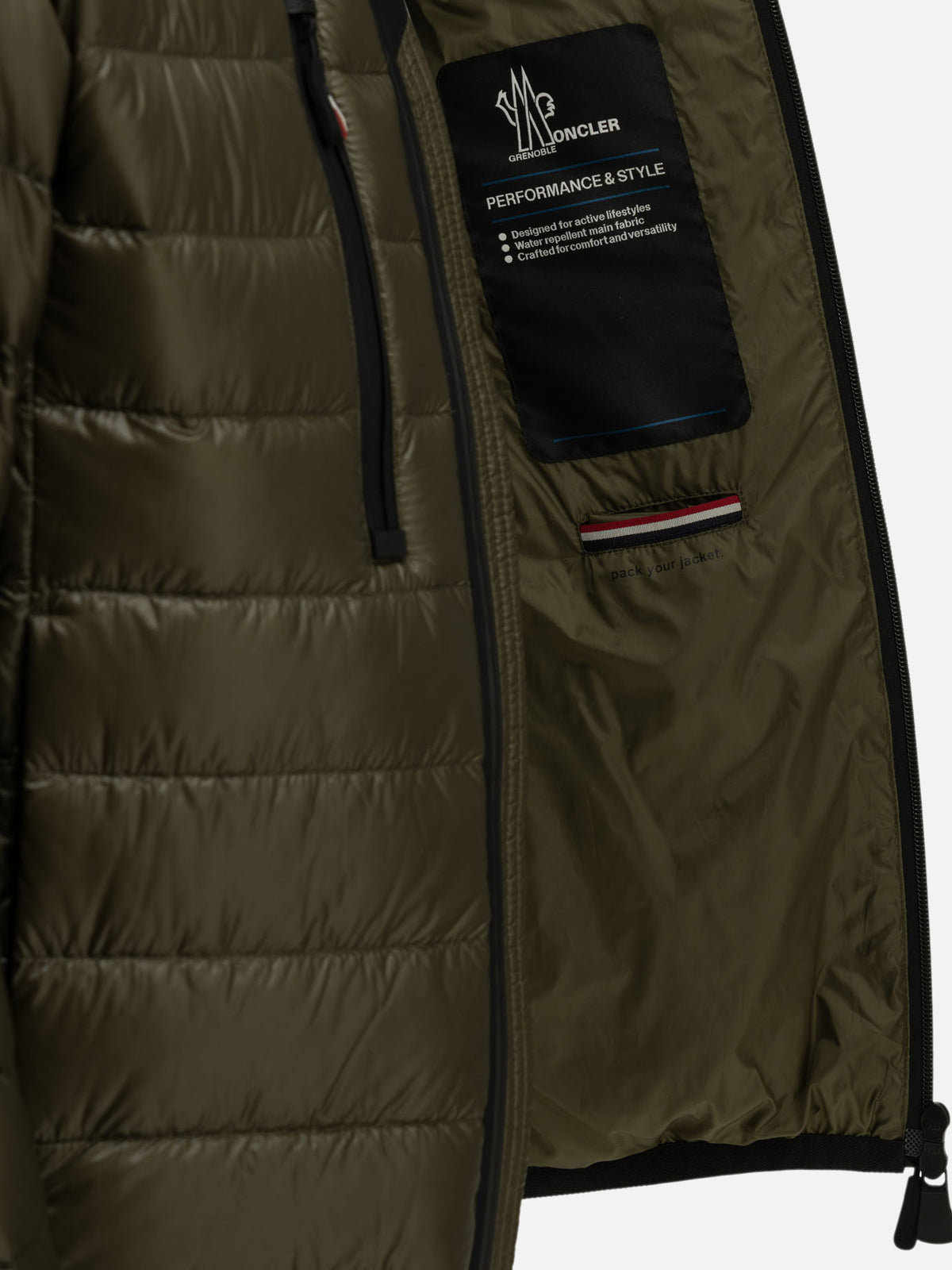 Moncler Grenoble "Hers" ski jacket Green

