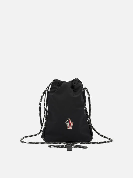 Moncler Grenoble "Makaio" Small Shoulder Bag Black

