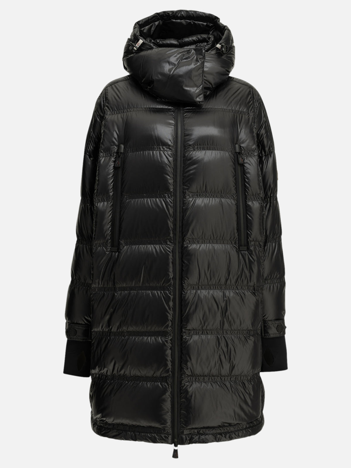 Moncler Grenoble "Rochelairs" Long Down Jacket Black - VIETTI