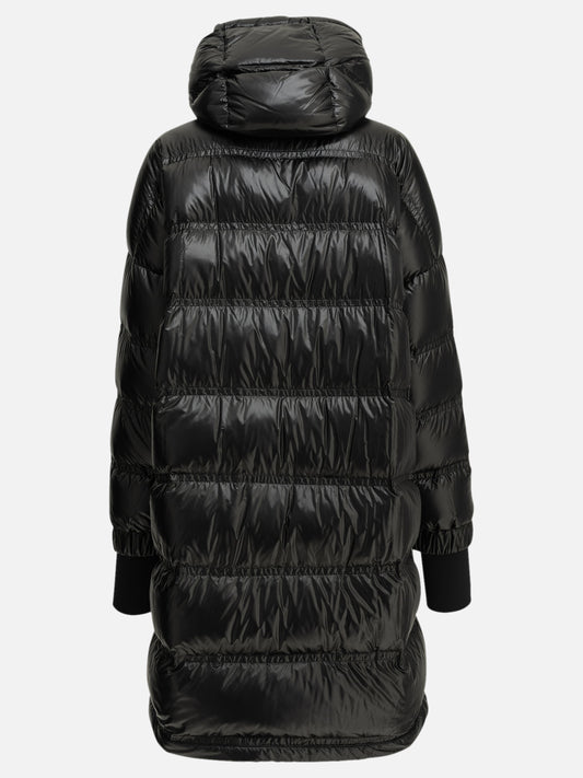 Moncler Grenoble "Rochelairs" Long Down Jacket Black

