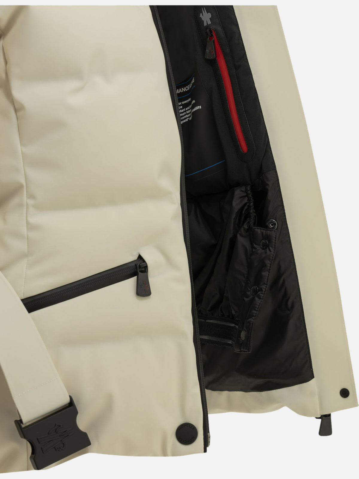 Moncler Grenoble "Tolima" Ski Jacket White