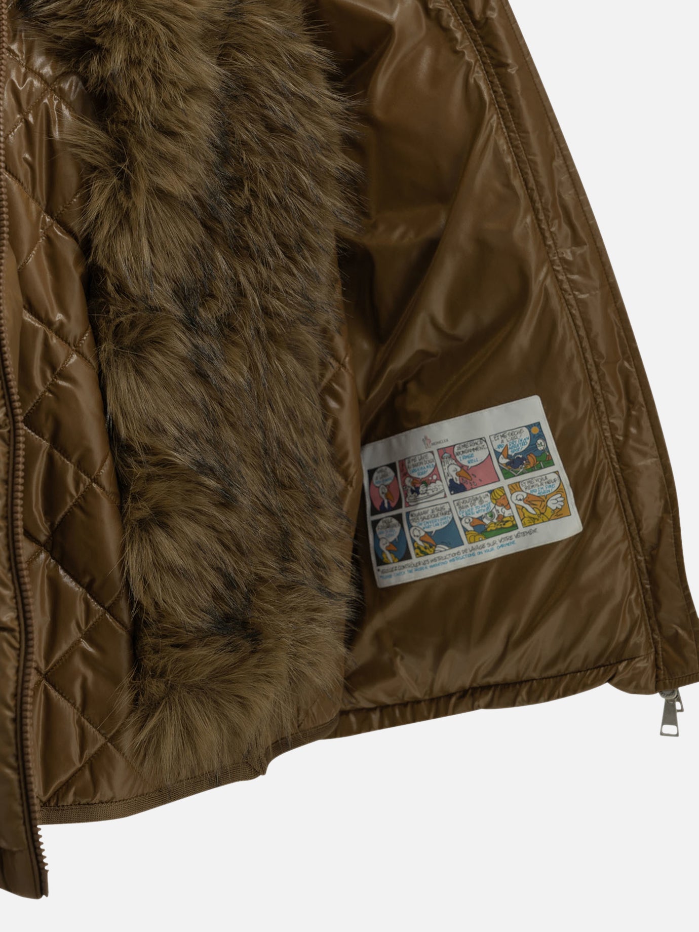 Down jackets Logo  Brown - Moncler Women | PDP | VIETTI Online Store | Zoom-Modal_4
