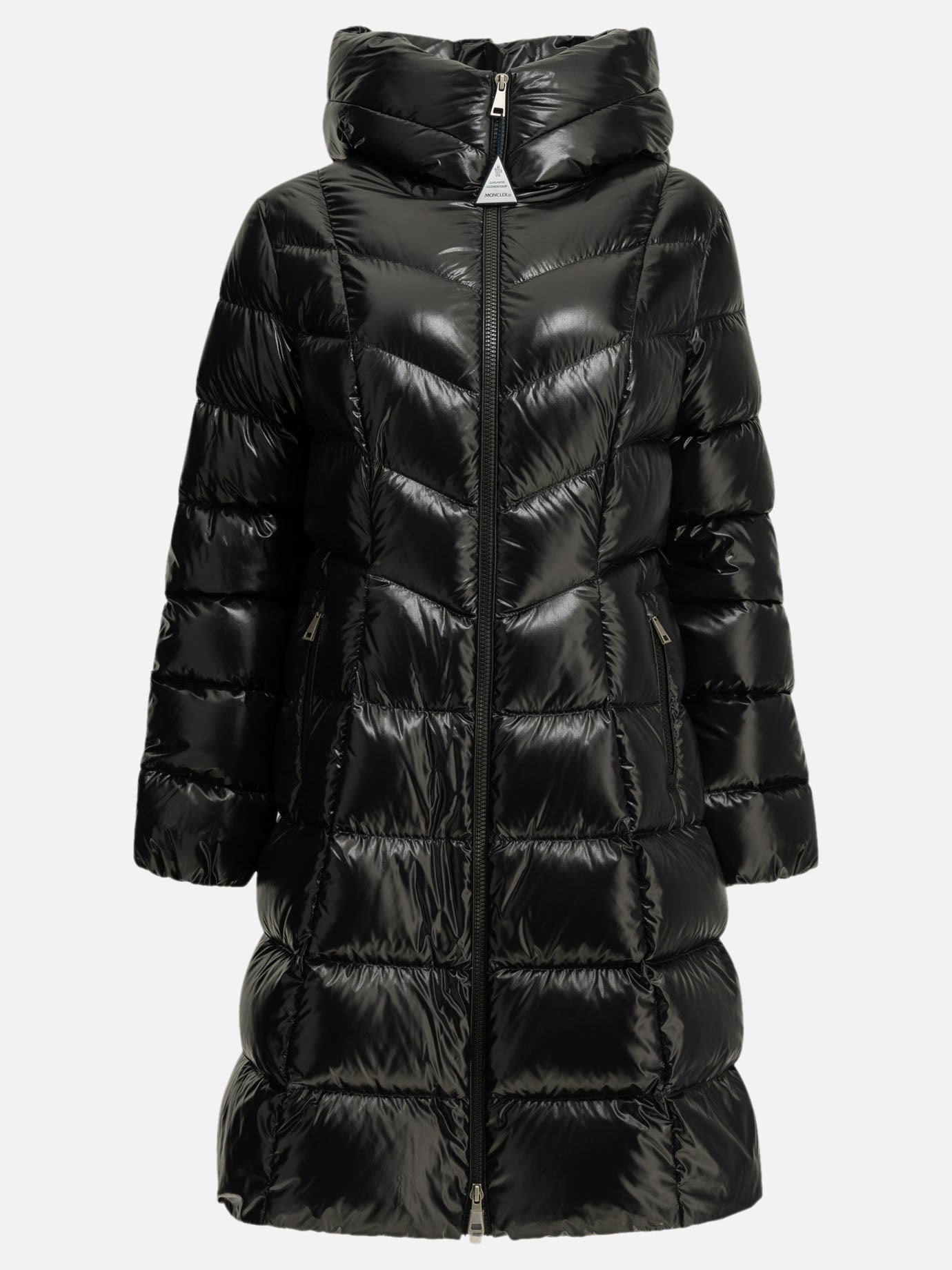 Moncler "Marusse" Long Down Jacket Black

