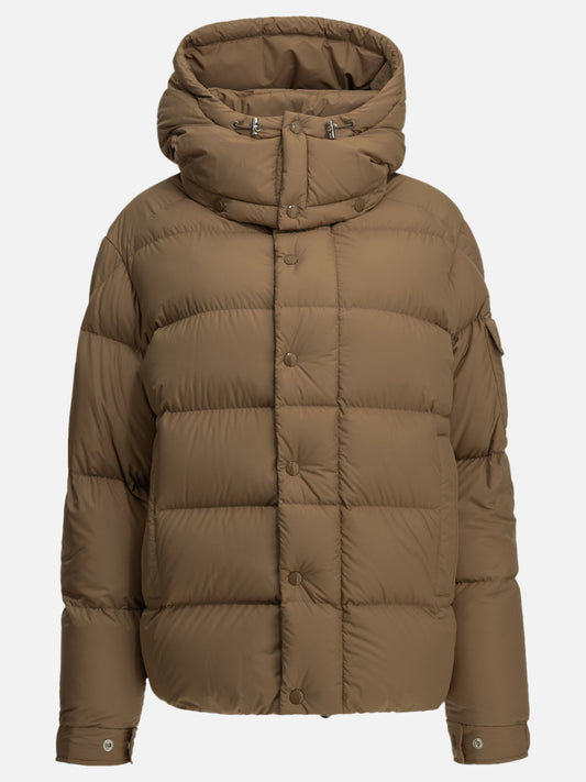 Down jackets Logo  Beige - Moncler Women | PDP | VIETTI Online Store 

