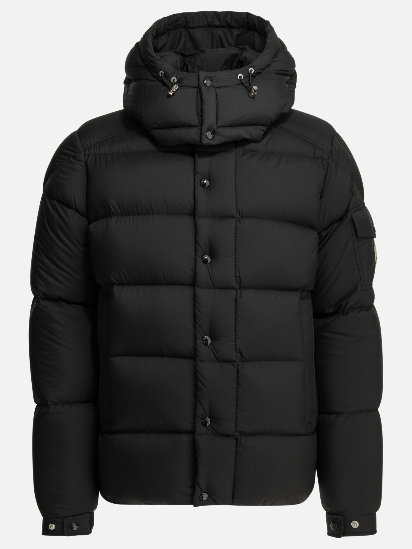 Down jackets Logo  Black - Moncler Men | PDP | VIETTI Online Store | thumbnail