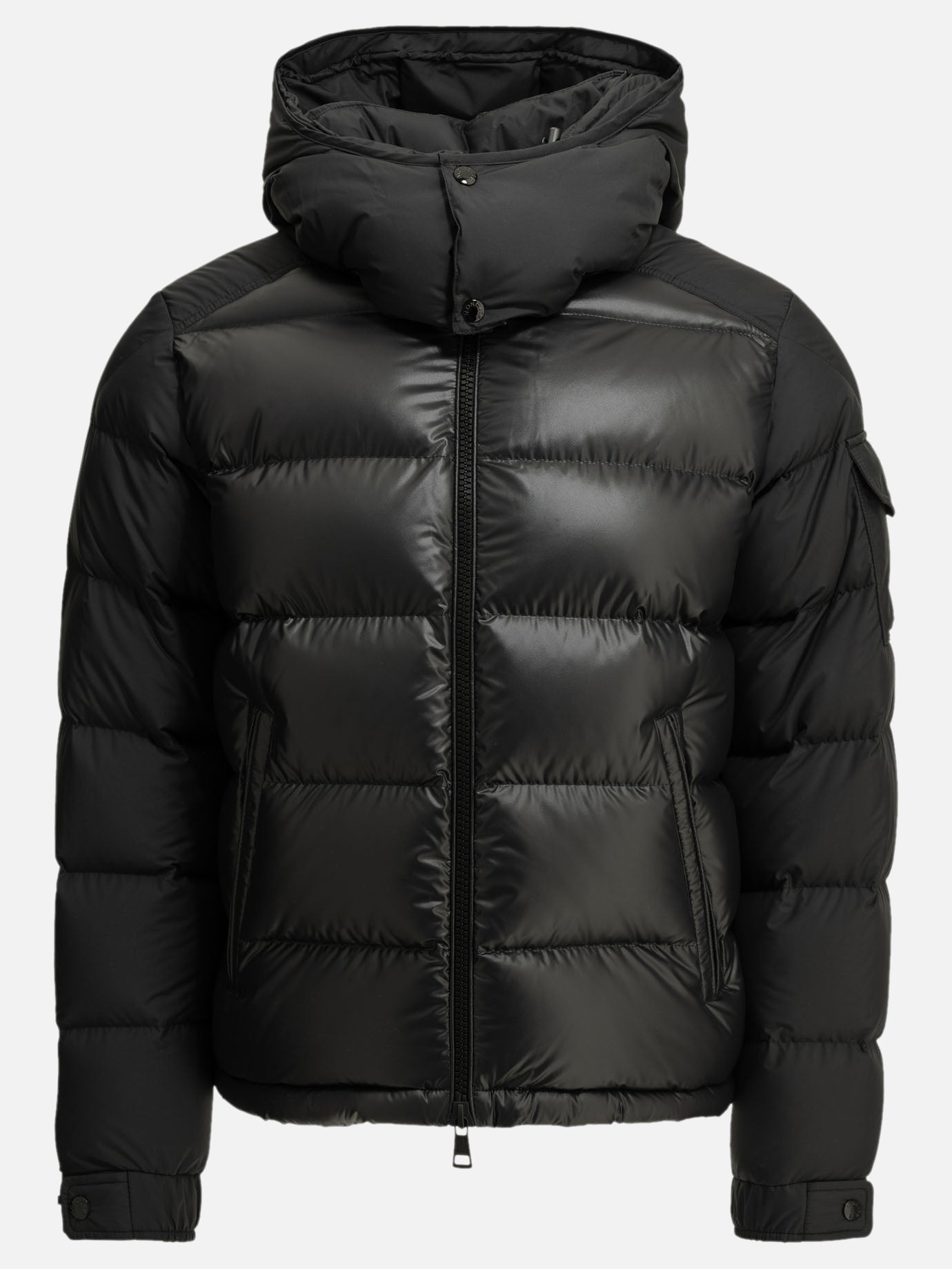 Down jackets Logo  Black - Moncler Men | PDP | VIETTI Online Store | Zoom-Modal
