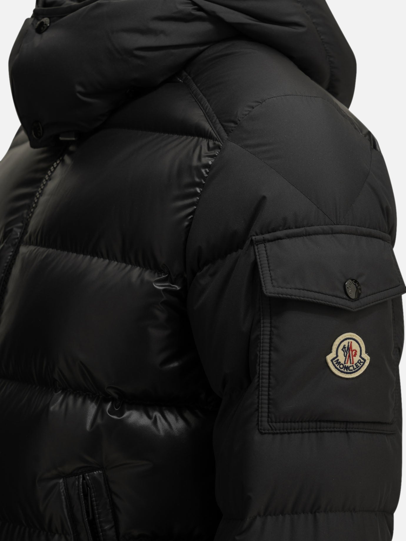 Down jackets Logo  Black - Moncler Men | PDP | VIETTI Online Store | Zoom-Modal_3
