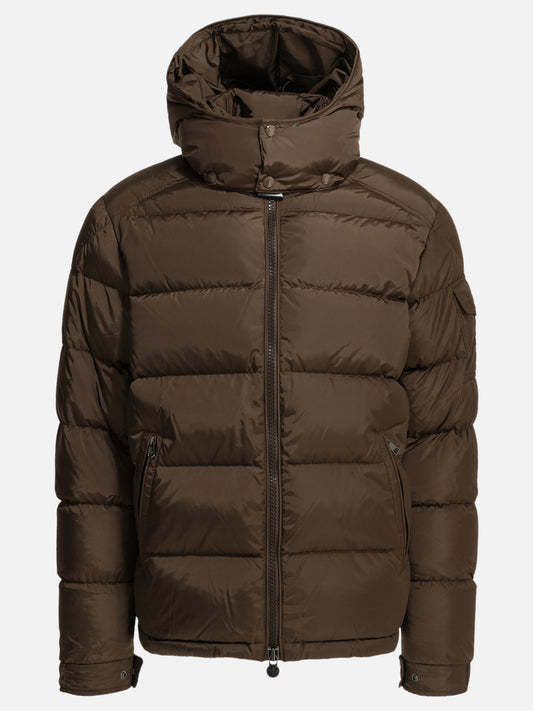 Down jackets Logo  Brown - Moncler Men | PLP | VIETTI Online Store 
