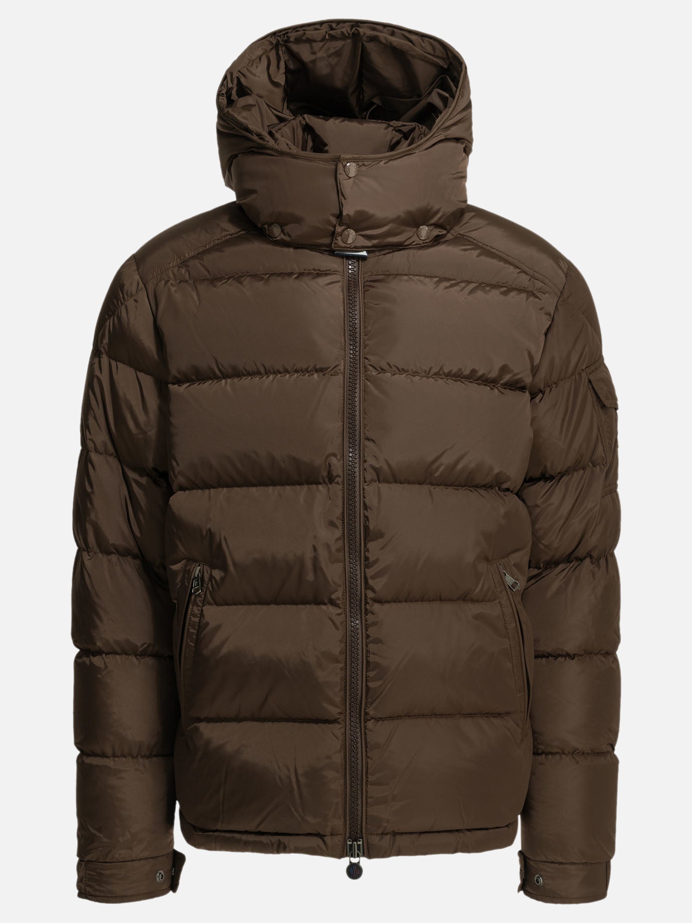 Down jackets Logo  Brown - Moncler Men | PDP | VIETTI Online Store | Zoom-Modal
