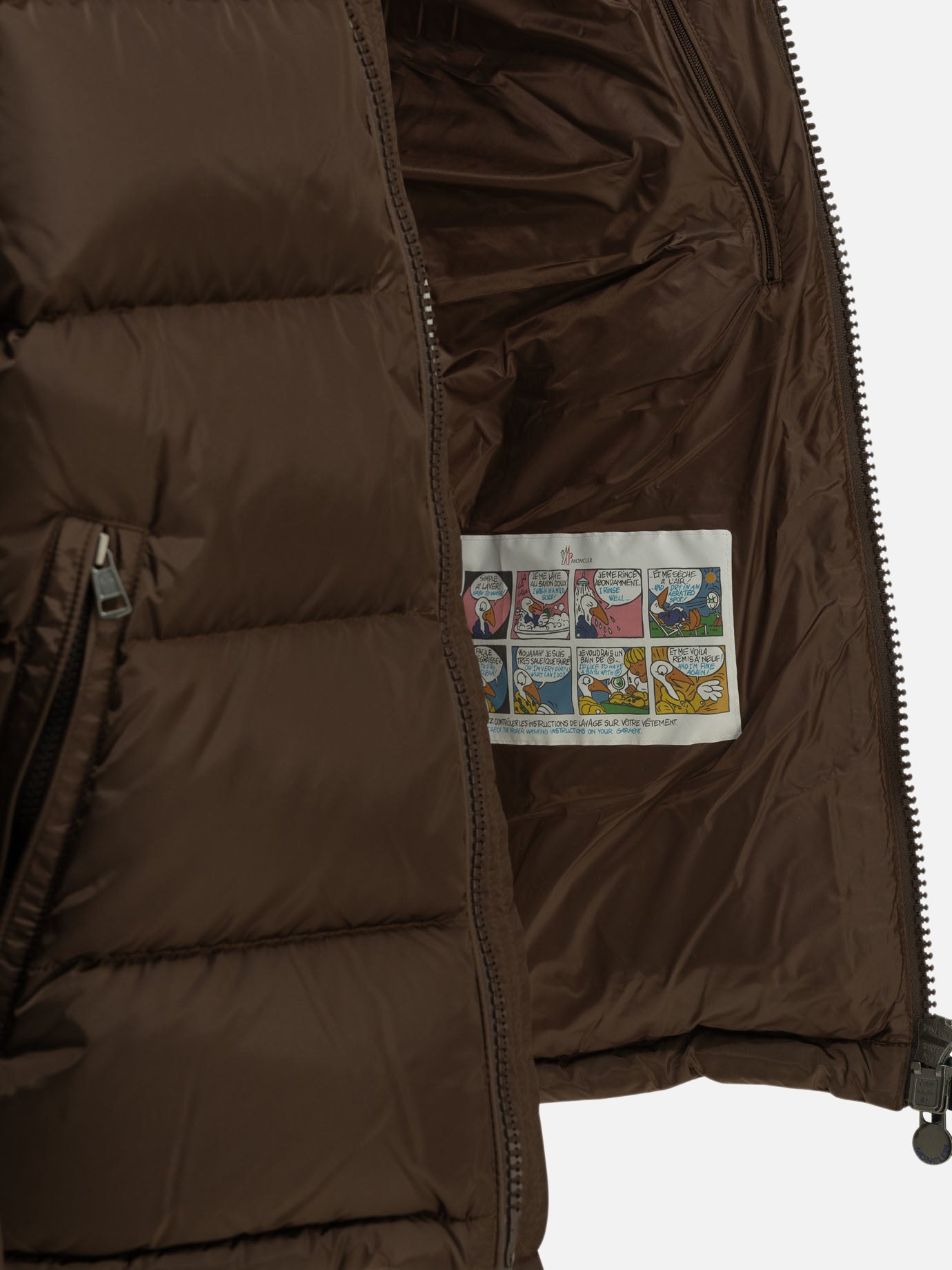 Down jackets Logo  Brown - Moncler Men | PDP | VIETTI Online Store | thumbnail_6