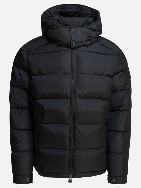 Down jackets Logo  Blue - Moncler Men | PLP | VIETTI Online Store 
