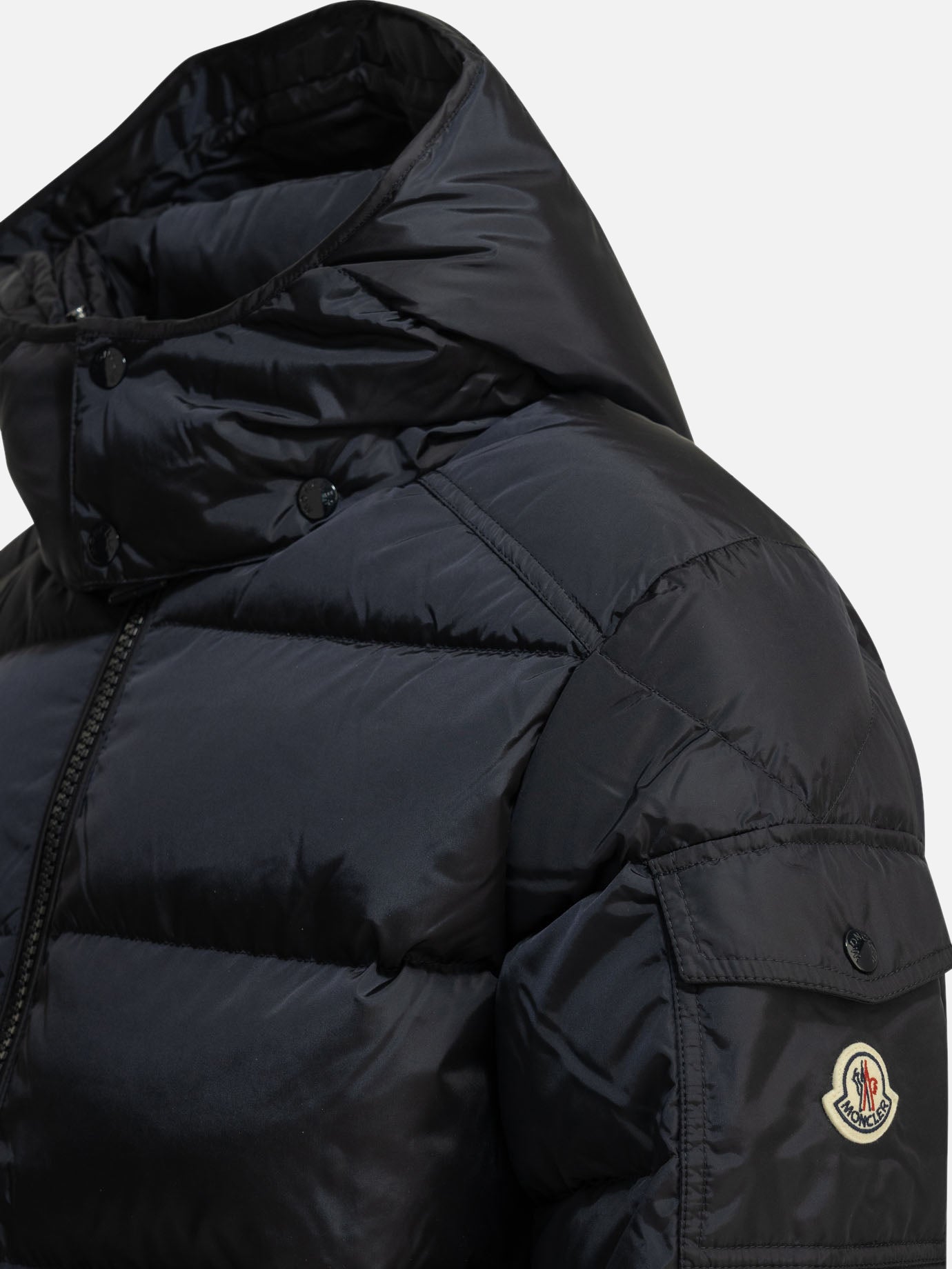 Down jackets Logo  Blue - Moncler Men | PDP | VIETTI Online Store | Zoom-Modal_5
