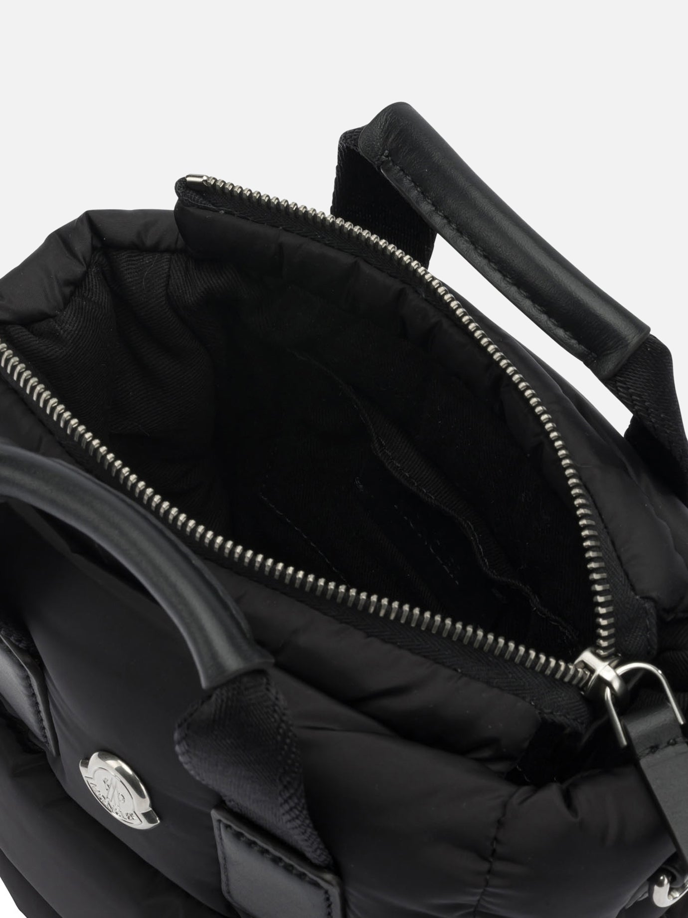 Borse mini 100% polyamide - Lining: 100% cotton - Padding: 90% down 10% feathers  Nero - Moncler Donna | PDP | VIETTI Online Store | Zoom-Modal_5
