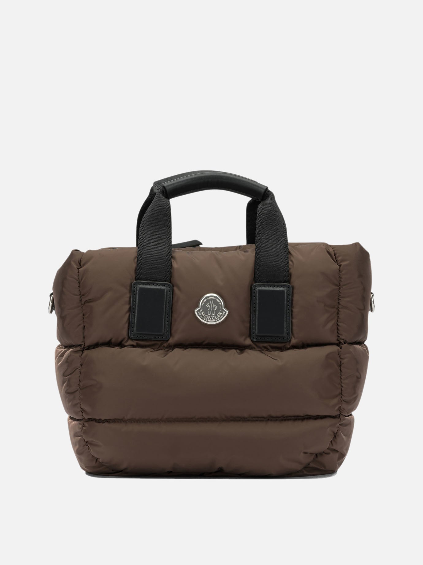 Small bags 100% nylon - Padding: 90% down 10% feathers  Brown - Moncler Women | PDP | VIETTI Online Store | Zoom-Modal
