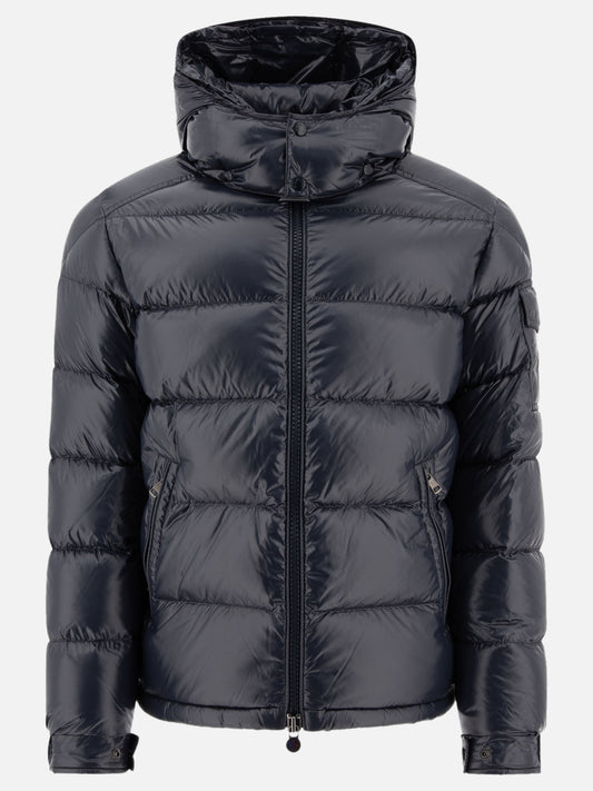 Down jackets Logo  Blue - Moncler Men | PDP | VIETTI Online Store 
