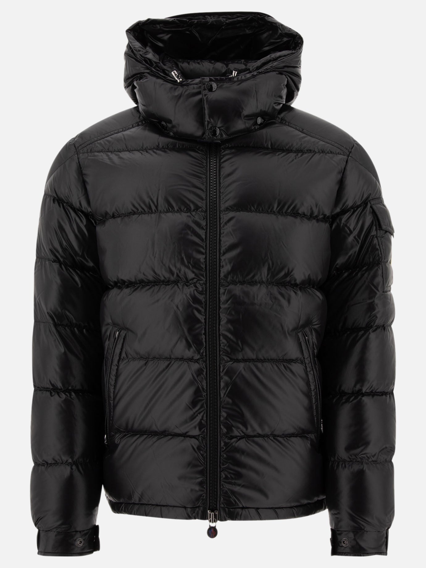 Down jackets Logo  Black - Moncler Men | PDP | VIETTI Online Store | thumbnail