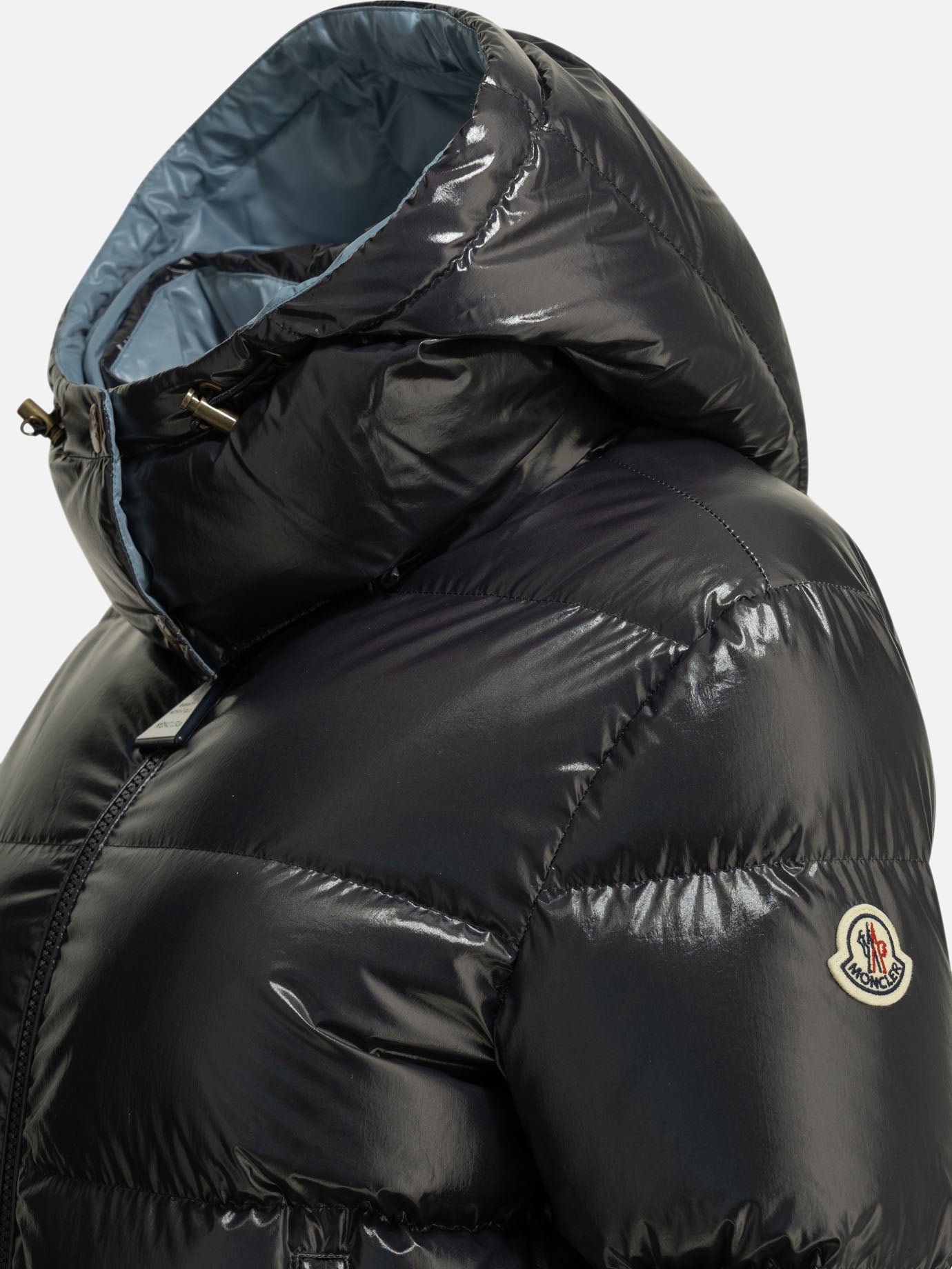 Down jackets Logo  Blue - Moncler Women | PDP | VIETTI Online Store | Zoom-Modal_5
