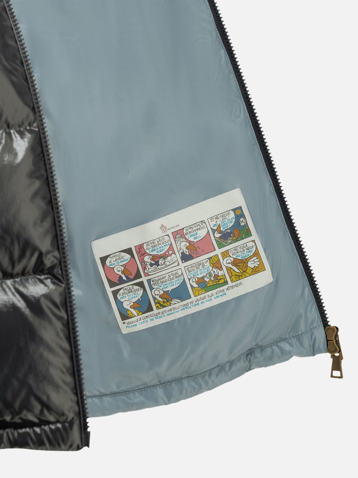 Down jackets Logo  Blue - Moncler Women | PDP | VIETTI Online Store | Zoom-Modal_6
