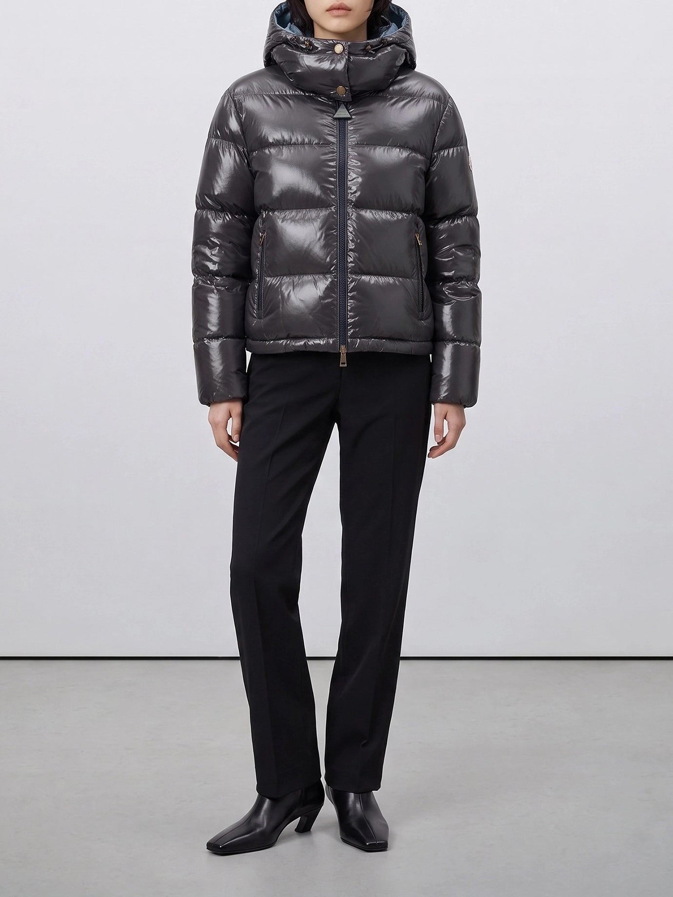 Down jackets Logo  Blue - Moncler Women | PDP | VIETTI Online Store | thumbnail_2