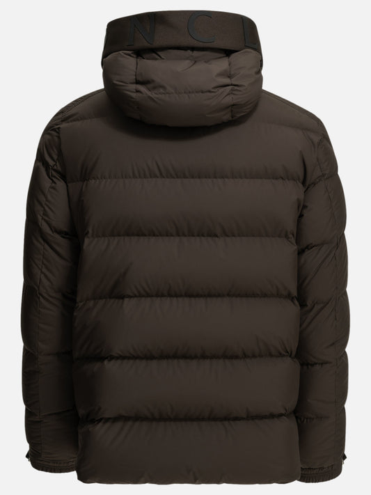 Moncler "Orvelle" Short Down Jacket Brown

