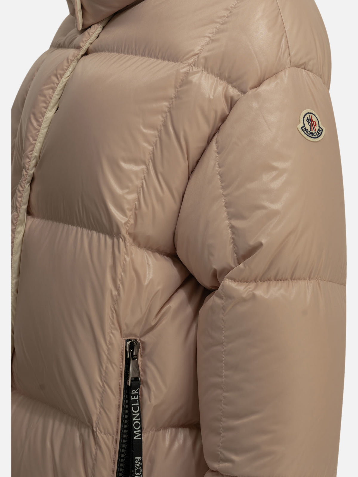 Moncler "Parana" Short Down Jacket Pink - VIETTI
