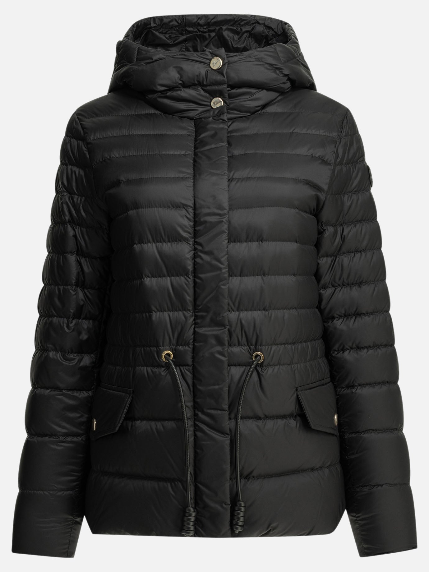 Down jackets Logo  Black - Moncler Women | PDP | VIETTI Online Store | Zoom-Modal
