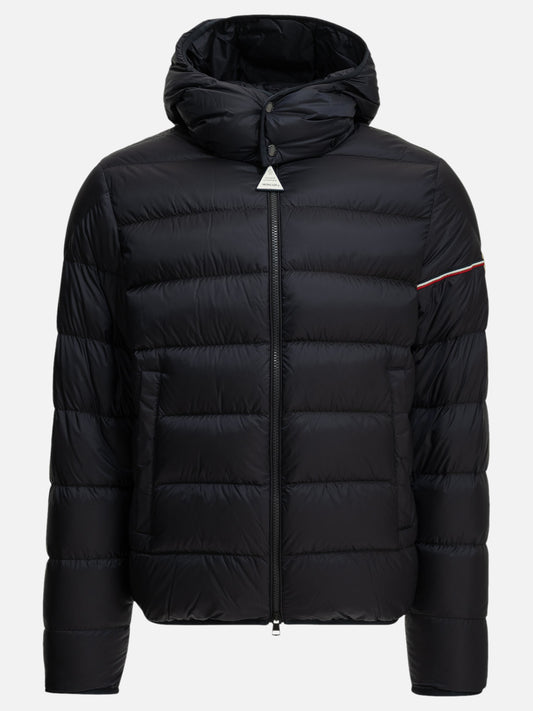 Moncler "Ravenlock" Short Down Jacket Blue

