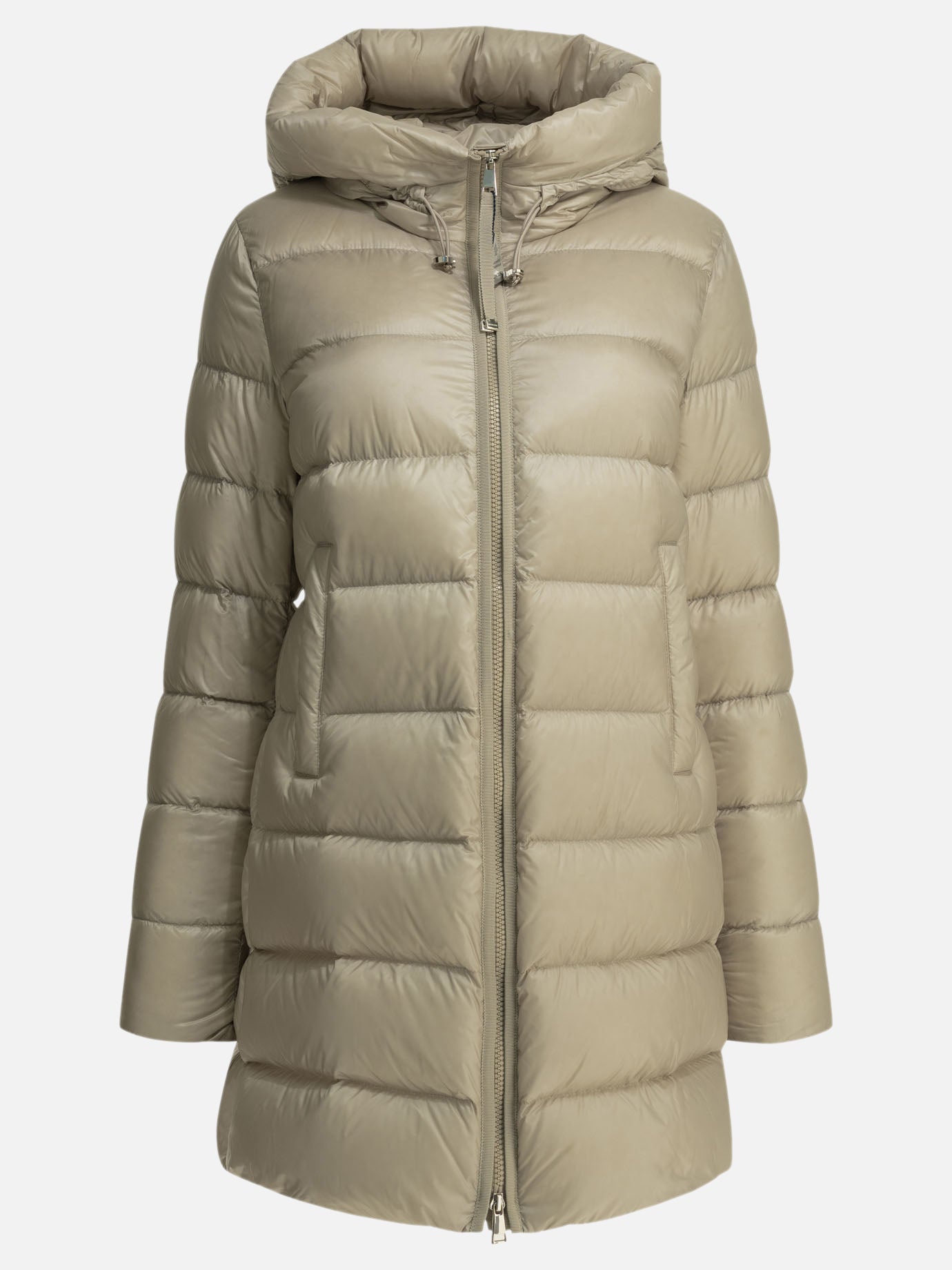 Piumini corti Logo  Grigio - Moncler Donna | PDP | VIETTI Online Store | thumbnail