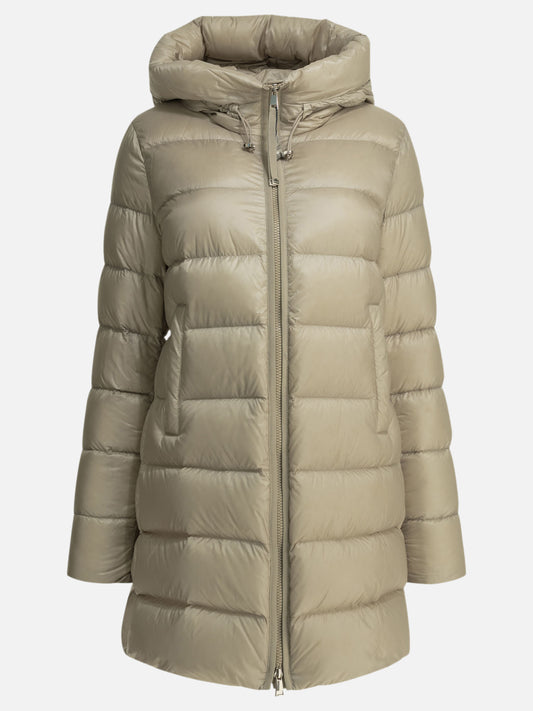 Piumini corti Logo  Grigio - Moncler Donna | PDP | VIETTI Online Store 
