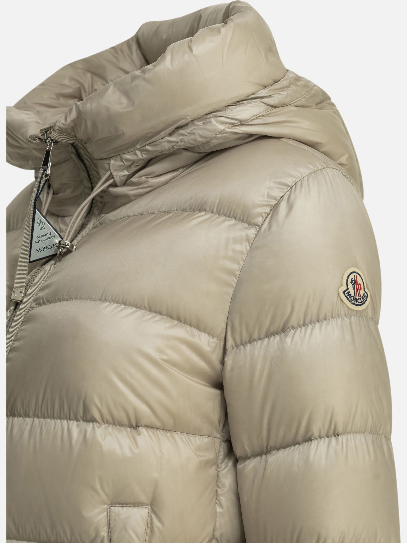 Piumini corti Logo  Grigio - Moncler Donna | PDP | VIETTI Online Store | thumbnail_3