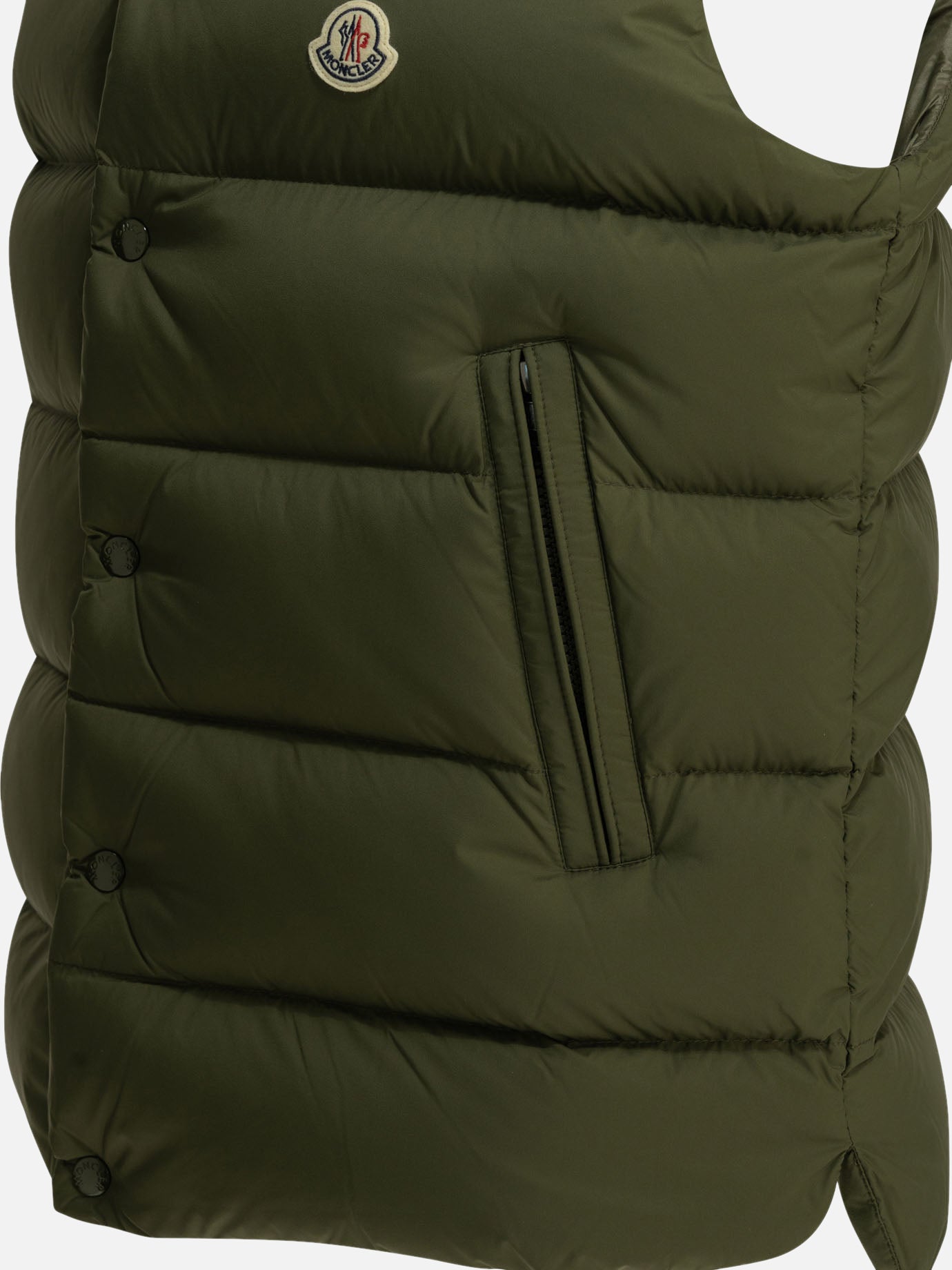 Vest jackets Logo  Green - Moncler Men | PDP | VIETTI Online Store | thumbnail_6