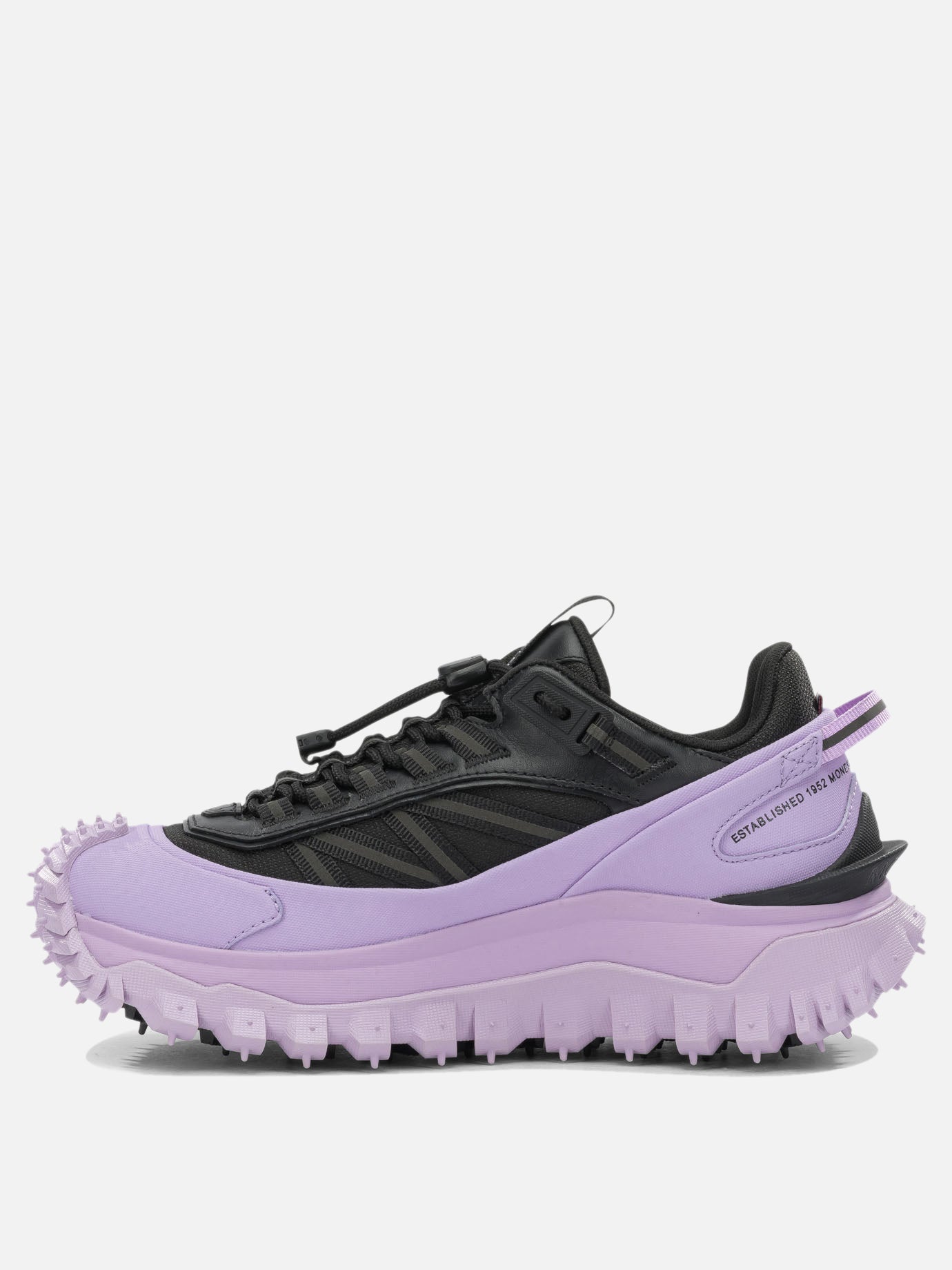 Low top sneakers 100% polyamide - 100% rubber  Purple - Moncler Women | PDP | VIETTI Online Store | thumbnail_3