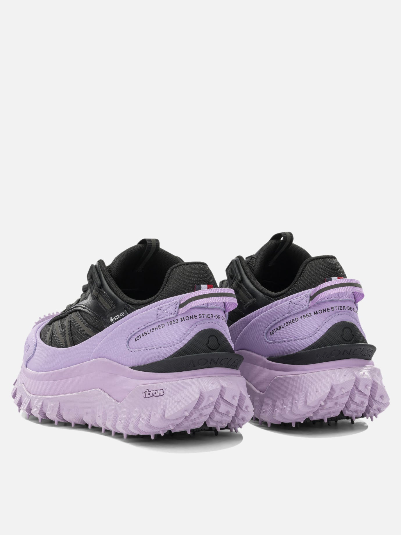 Low top sneakers 100% polyamide - 100% rubber  Purple - Moncler Women | PDP | VIETTI Online Store | Zoom-Modal_4

