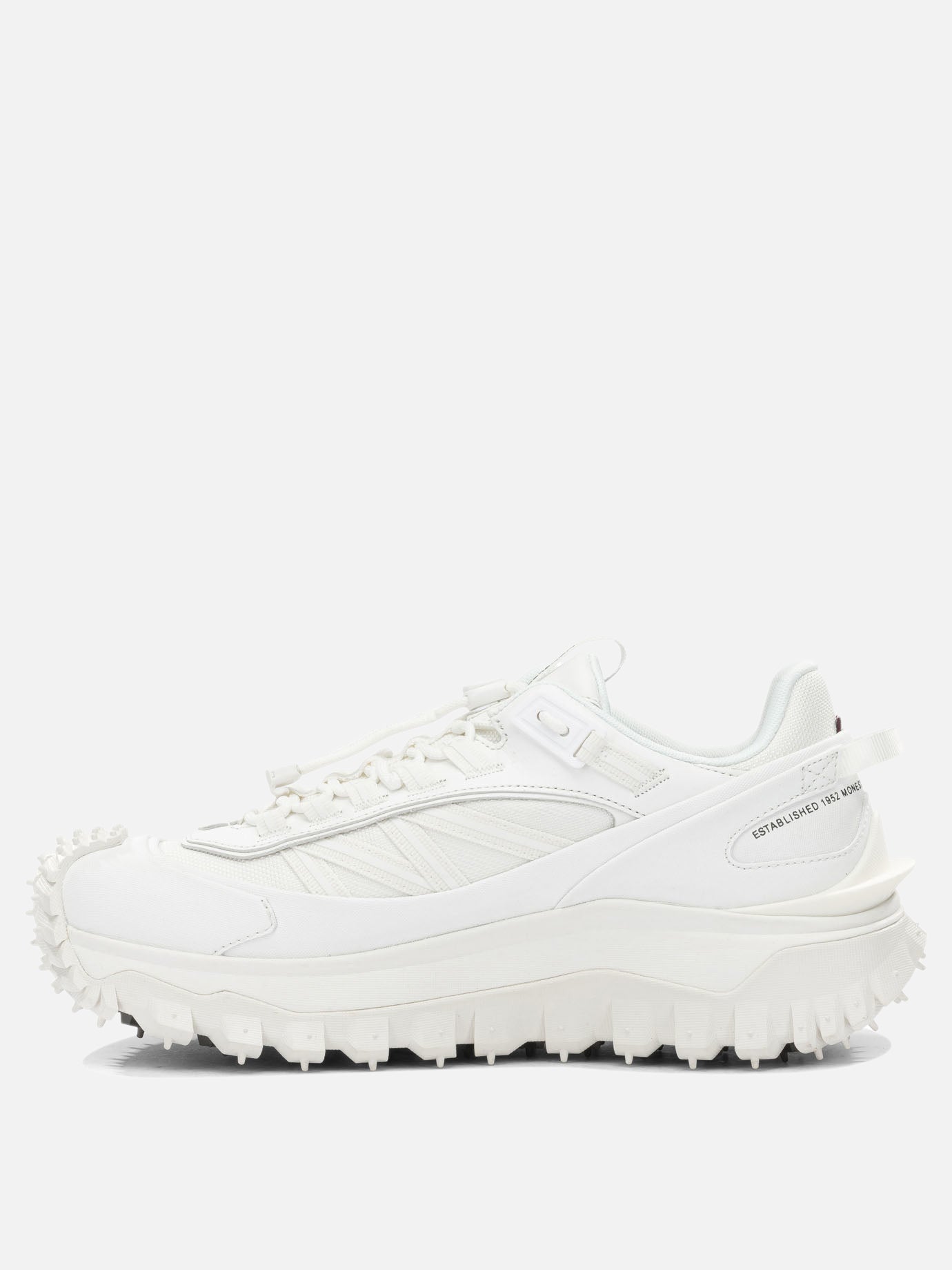Low top sneakers 60% nylon 40% leather - 100% rubber  White - Moncler Men | PDP | VIETTI Online Store | Zoom-Modal_3
