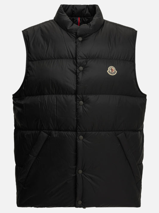 Moncler "Tuquerouye" Sleeveless Jacket Black

