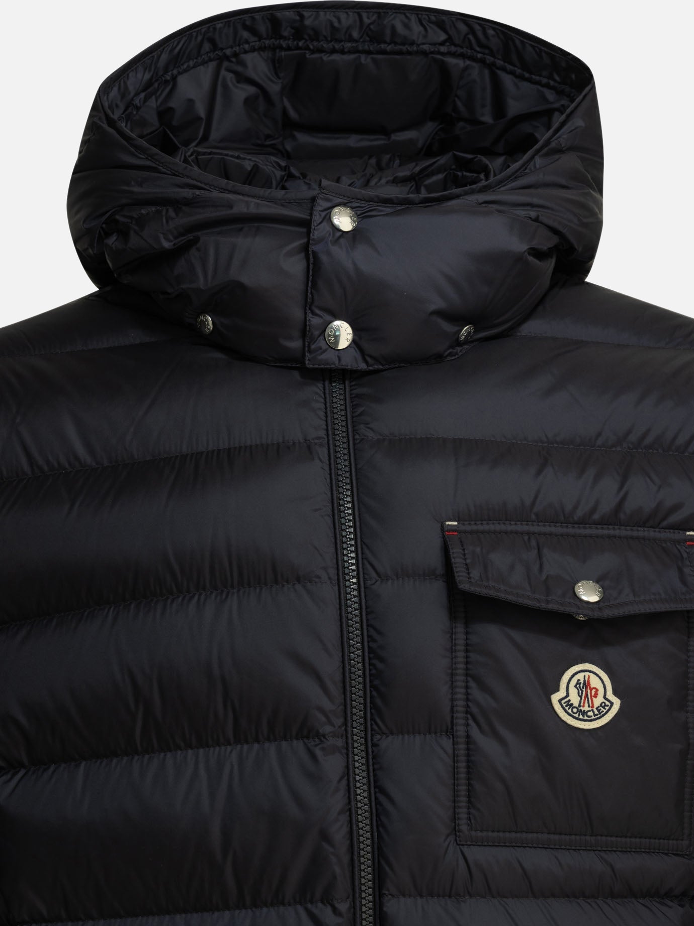 Piumini corti Logo  Blu - Moncler Uomo | PDP | VIETTI Online Store | Zoom-Modal_3

