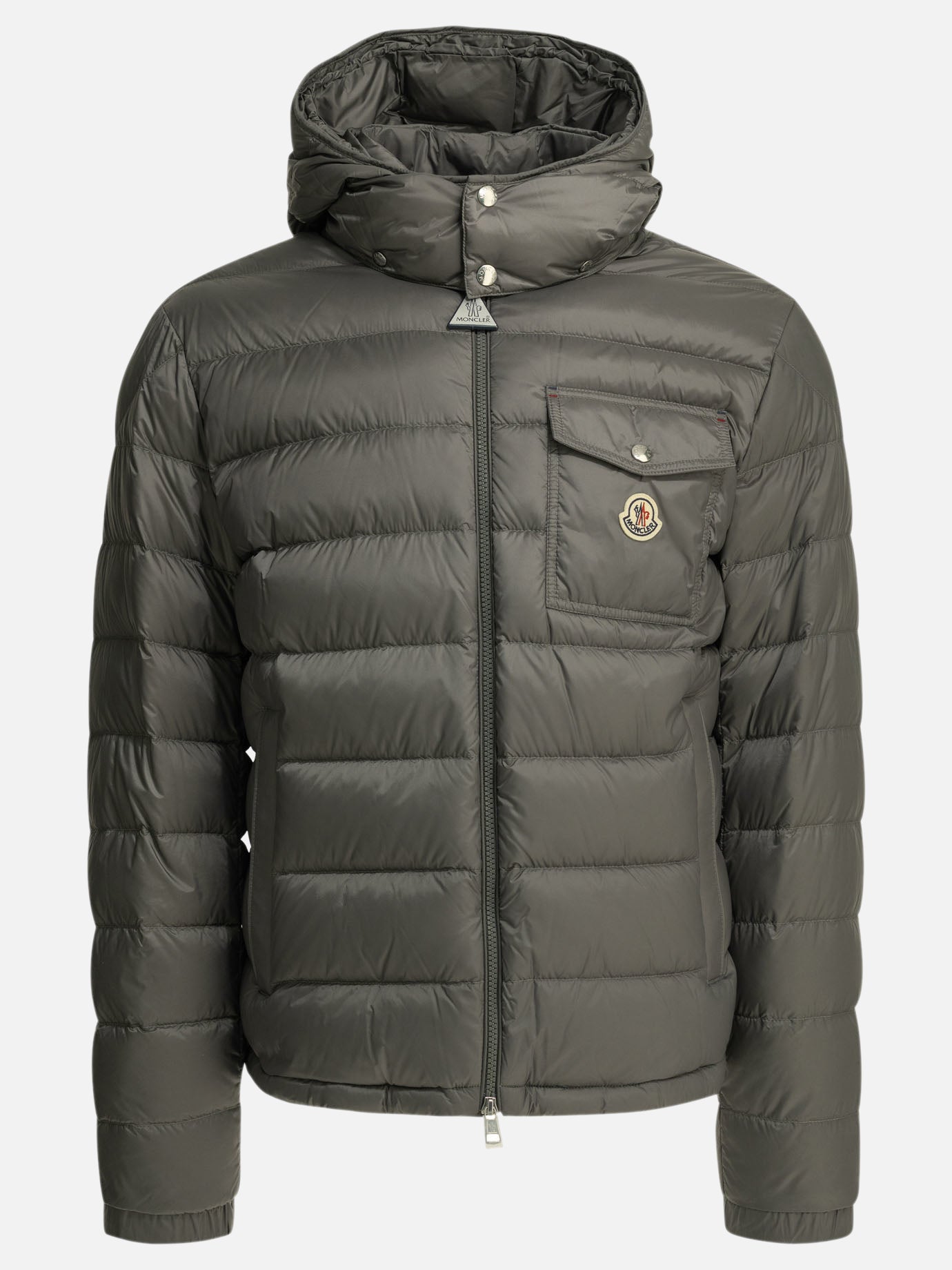 Down jackets Logo  Grey - Moncler Men | PDP | VIETTI Online Store | thumbnail
