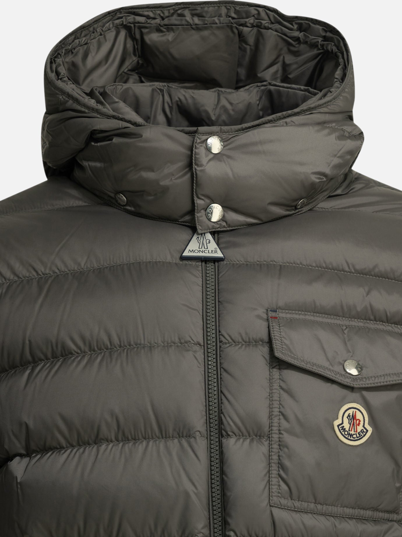 Down jackets Logo  Grey - Moncler Men | PDP | VIETTI Online Store | Zoom-Modal_5
