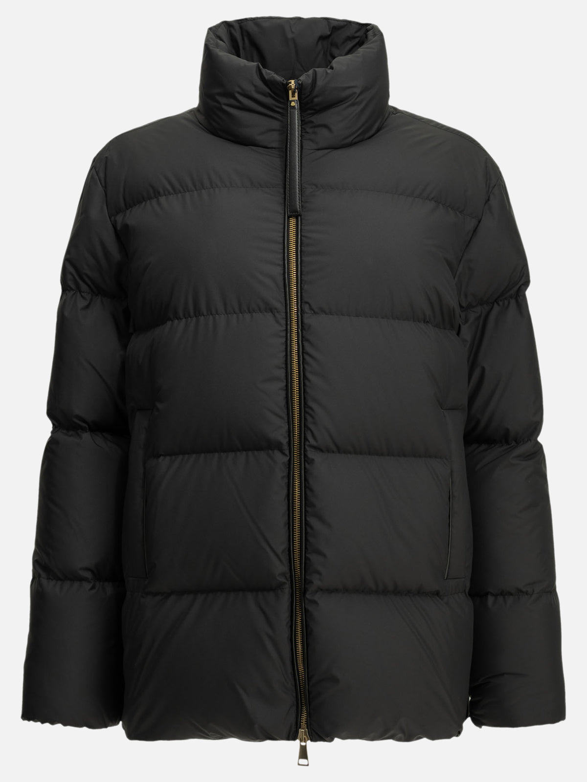 Moncler "Vivantesse" Short Down Jacket Black - VIETTI
