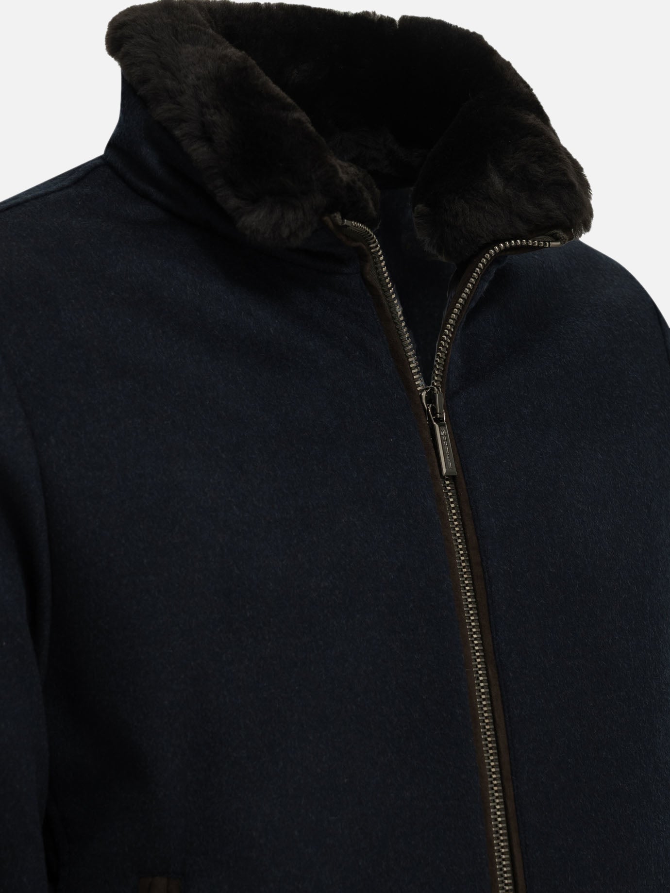 Moorer "Bellati-LS9" Bomber Jacket Blue


