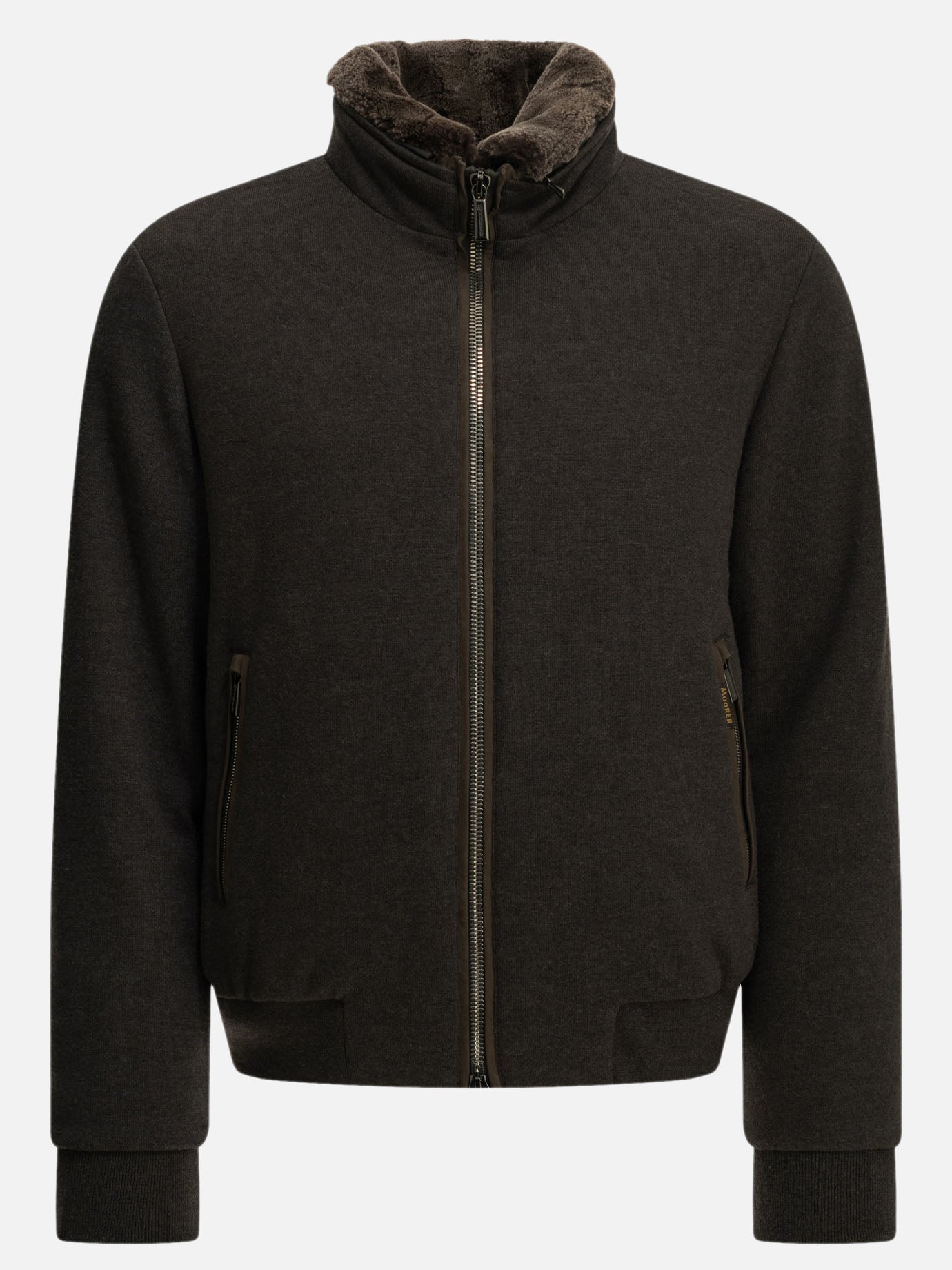 Moorer "Bellati-LS9" Bomber Jacket Brown - VIETTI