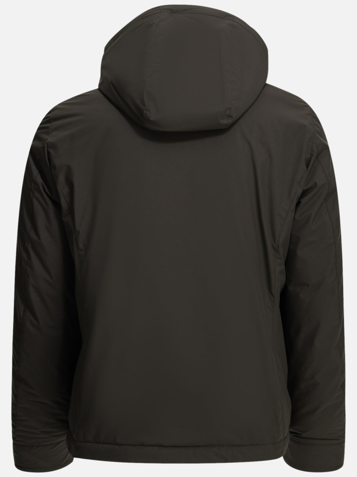 Moorer "Albini-STP" Short Down Jacket Brown - VIETTI