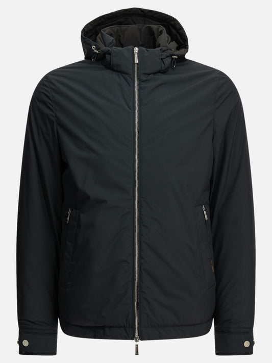 Moorer "Albini-STP" Short Down Jacket Blue

